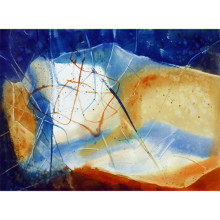 Abstraktes Aquarell
