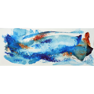 Abstraktes Aquarell