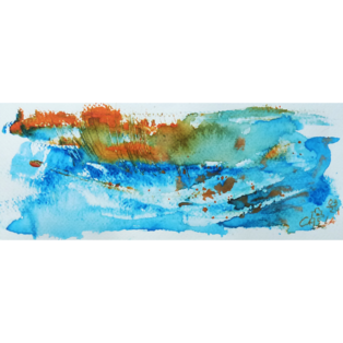 Abstraktes Aquarell