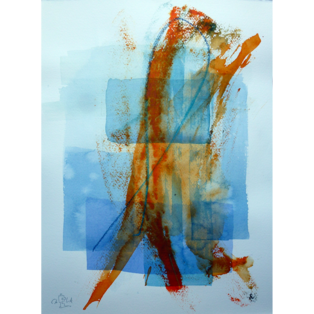 Abstraktes Aquarell