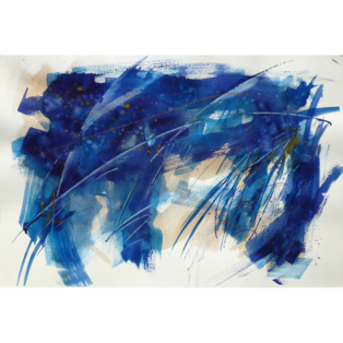 Abstraktes Aquarell