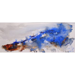 Abstraktes Aquarell